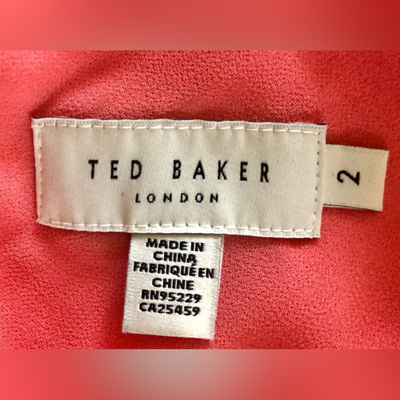 Ted Baker Womens London Eleanar High Cowl Neck Midi Dress - Picture 7 of 7